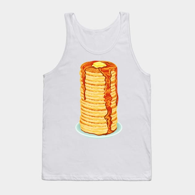 Tall Stack of Pancakes Tank Top by SWON Design